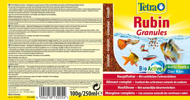 Tetra Rubin Granules