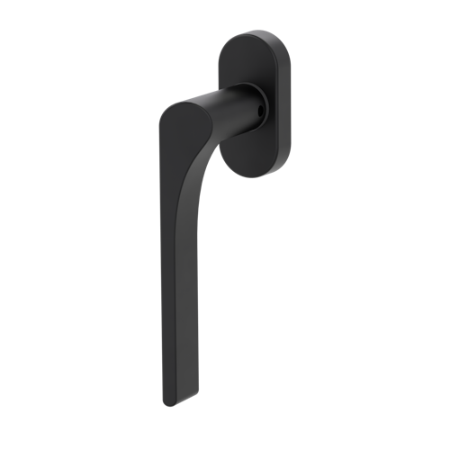 Griffwerk Fenstergriff VAYA 261 Leaf Light Graphitschwarz L 7x42mm