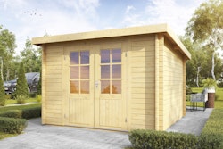 Wolff Finnhaus Blockbohlenhaus Pia 3024 - 34 mm