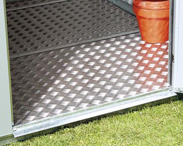 Alu-Bodenplatte für Biohort Gerätehaus Avantgarde und Avantgarde ECO