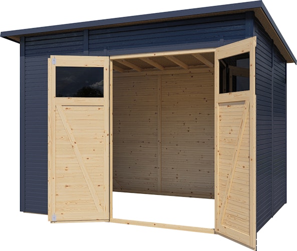 Bertilo Gerätehaus Pent Modern 4 - 18 mm