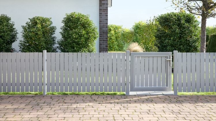 TraumGarten Alu-Vorgartenzaun Squadra