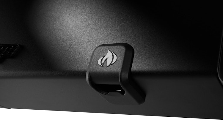 NAPOLEON Gasgrill Phantom, Prestige 500, Connected, gegossenem Edelstahl Rosten, Mattschwarz