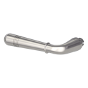 Vorschaubild Griffwerk Griffstück FABIA für Schutzbeschlag Samtgrau Links 