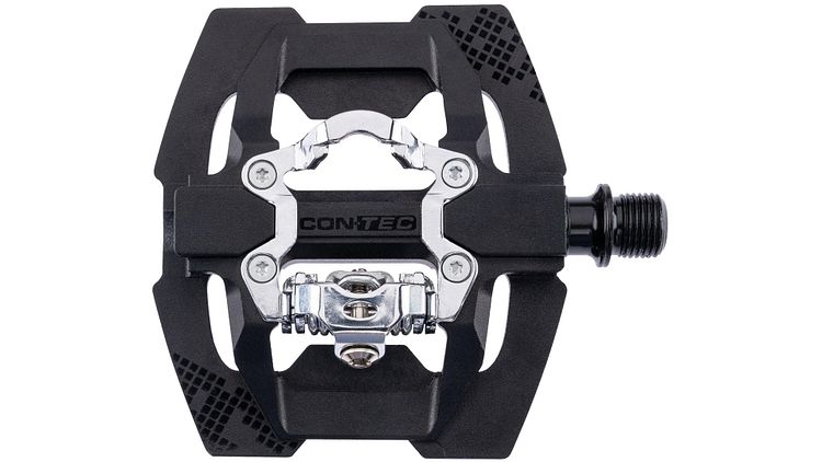 CONTEC Systempedal Quick Spade 100 x 85 mm schwarz