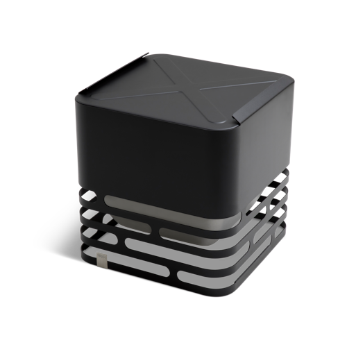 höfats CUBE Feuerkorb schwarz