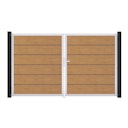 Vorschaubild GroJa BasicLine Premium Doppeltor Rahmen Aluminium EV1 3000 x 1800 mm