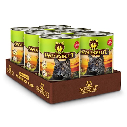 WOLFSBLUT 395g Hundenassfutter