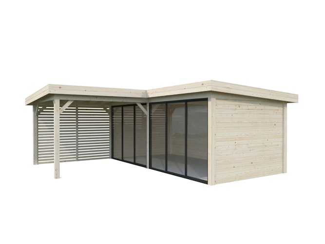 Palmako Carport/Pavillon Connect Lenna 24,9 m² Set 413 Slide