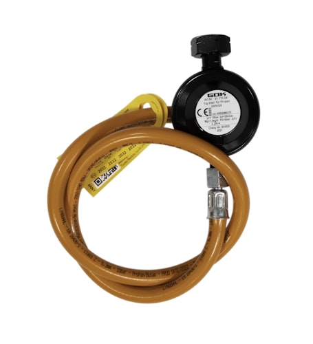 Napoleon Schlauch und Druckregler 50mbar DE