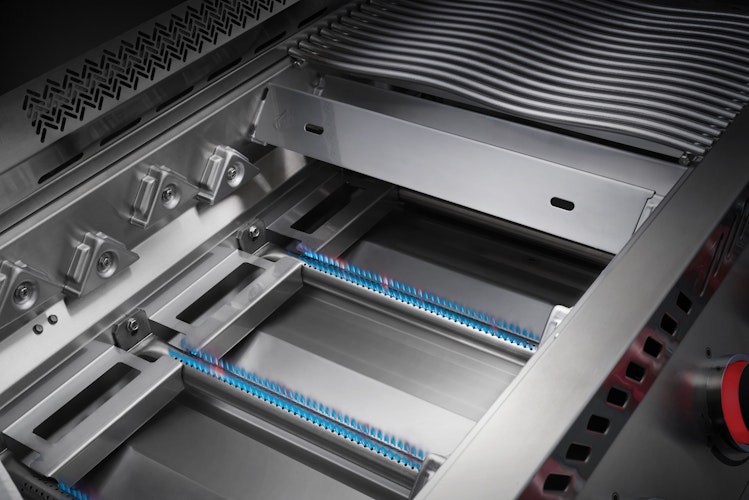 Napoleon Einbau-Gasgrill 700-Series 32" Edelstahl inkl. Drehspieß u. Innenbeleuchtung