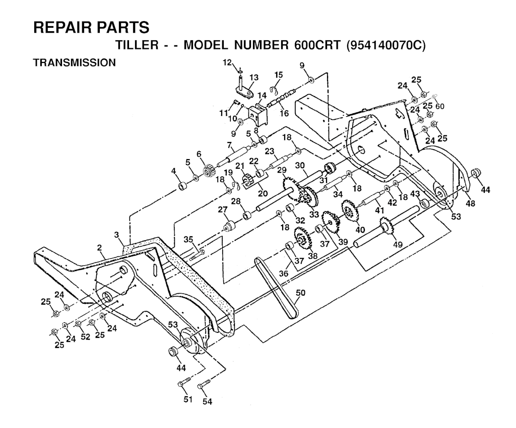 Explosionszeichnung Ersatzteile