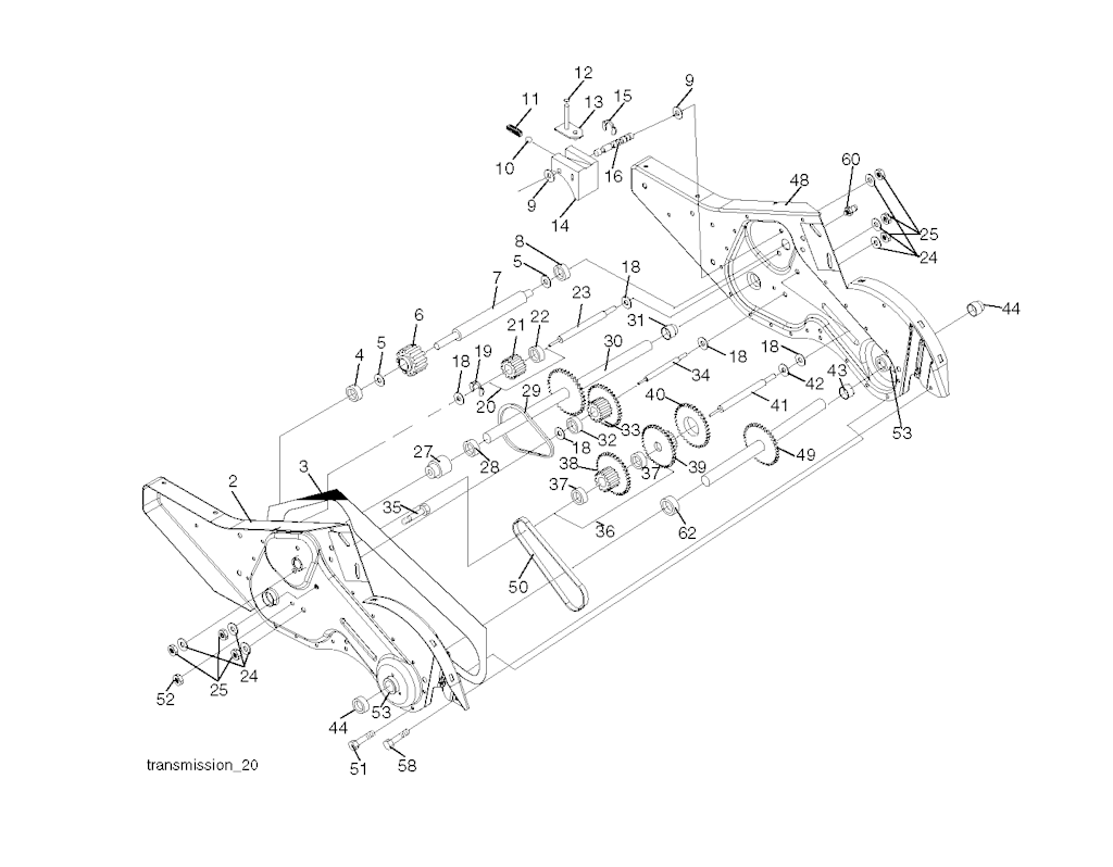 Explosionszeichnung Ersatzteile