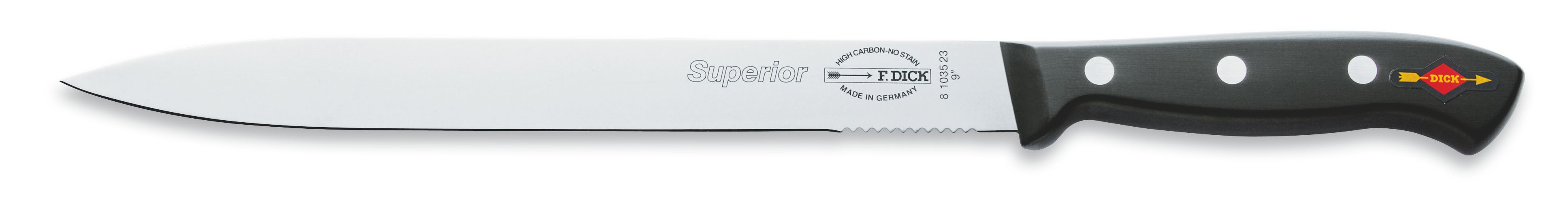 DICK Aufschnittmesser mit Anschnittsäge SUPERIOR 23 cm