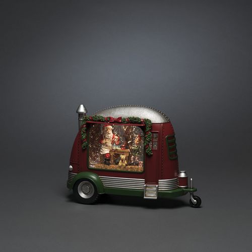 Konstsmide Karavan Weihnachtsmann repariert Spielsachen