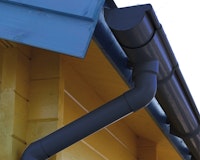 Kunststoff Dachrinnenset für Skan Holz Carport Schwarzwald Kunststoff Dachrinnenset für Skan Holz Carport SchwarzwaldZubehörbild