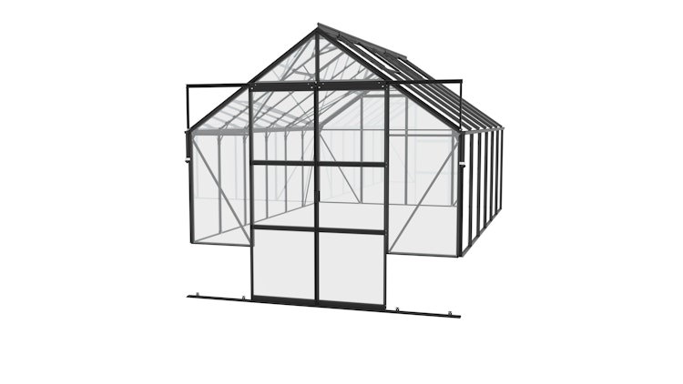 Vitavia Gewächshaus Cassandra 9900 inkl. 4 Dachfenstern - 9,9 m²