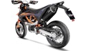 Vorschaubild LeoVince SLIP-ON Edelstahl SBK NERO für KTM 690 SMC R / ENDURO / GAS GAS ES/SM 700 mit Katalysator