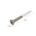 Vorschaubild NewTechWood Edelstahlschraube farbiger Kopf  VE 100