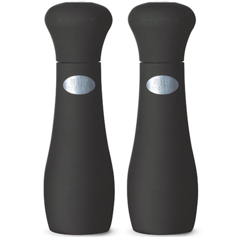 Weber Premium Salz- & Pfeffermühle 19 cm Schwarz (17093)