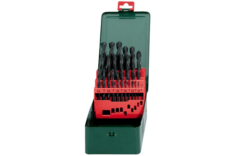Metabo HSS-R-Bohrerkassette"SP"25-teilig