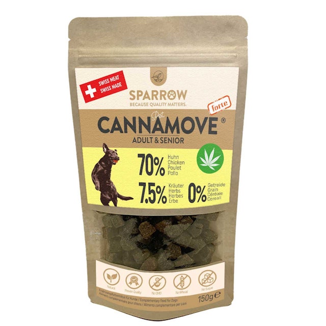 SPARROW Pet CannaMove Forte HundesnacksVorschaubild