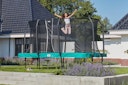 Vorschaubild Salta Trampolin First Class 244 x 427 cm mit Sicherheitsnetz und Leiter
