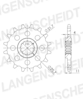 Supersprox Ritzel 532 16Z