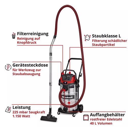 Einhell Nass-Trockensauger TE-VC 4090 SACL 2347445