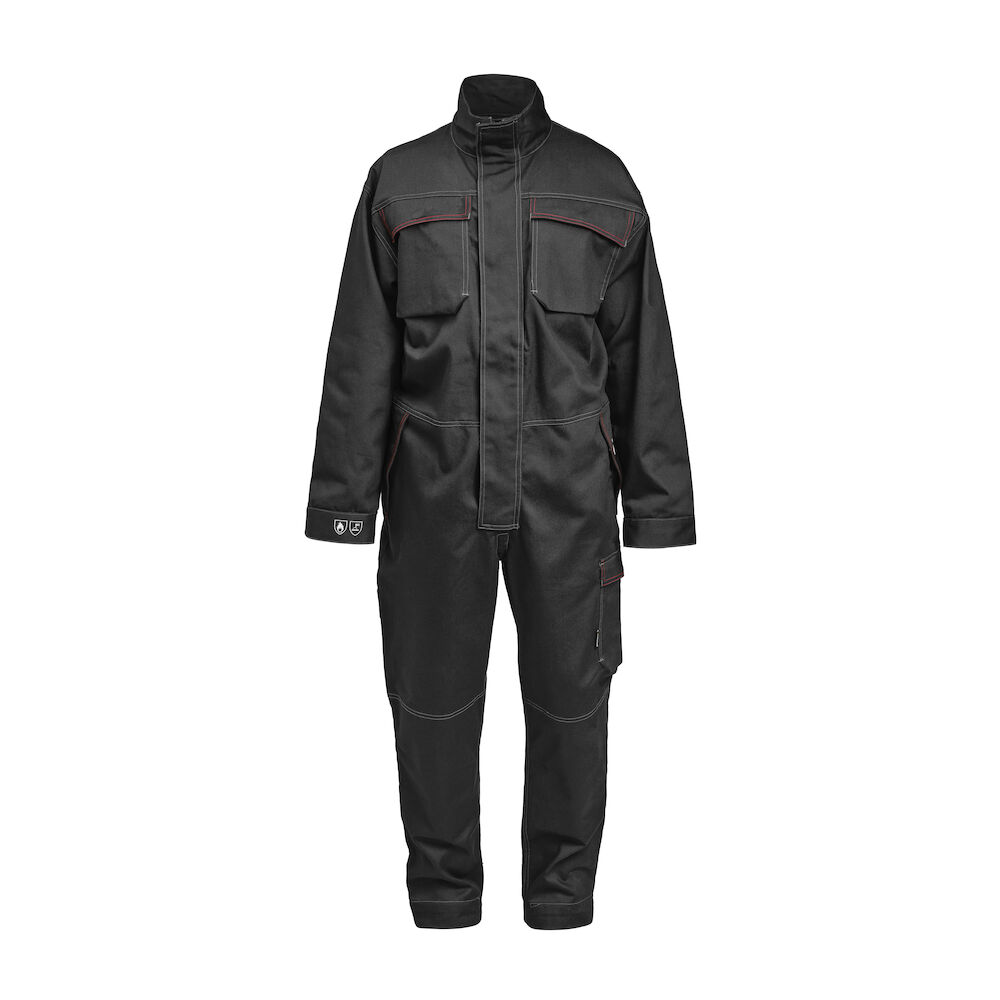 Jobman 4037 Schweißeroverall 3XL Schwarz