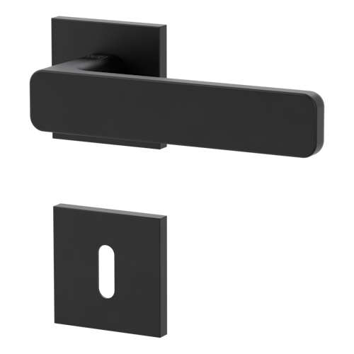 Griffwerk VAYA 265 MINIMAL MODERN fast2fix  Fast2Fix Rosetten eckig Buntbart Graphitschwarz