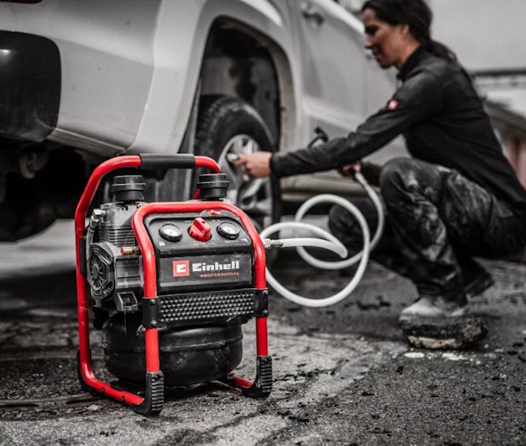 Einhell PROFESSIONAL Akku-Kompressor SILENZZO 36/210 4020380