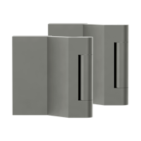 Griffwerk PURISTO S/FRAME -Kaschmirgrau Bandsatz 3tlg Office