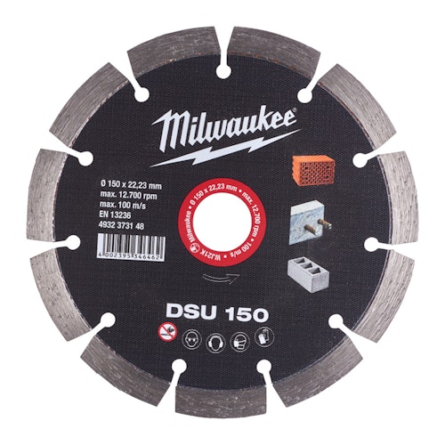 Milwaukee DIAMANTTRENNSCHEIBE DSU150 22,2MM 4932373148