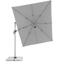Vorschaubild doppler Pendelschirm ACTIVE 350 x 260, Aluminium Grau / 100 % Polyester 200 g/m²