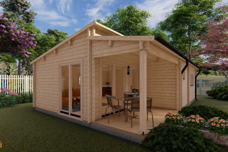 Wolff Finnhaus Ferienhaus Harstad 56 - 68 mm