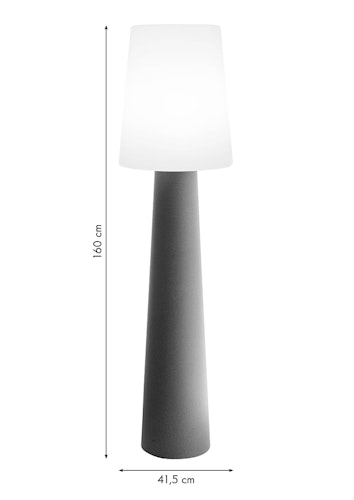 8 seasons design LED-Stehleuchte No. 1, 160 cm (WW), verschiedene Farben