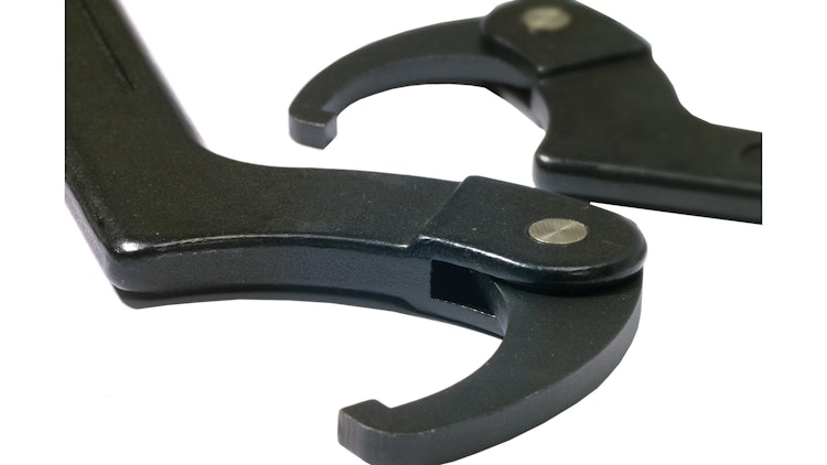 Bikeservice Hakenschlüssel 32 - 76 mm / 4 x 5 mm