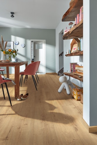 MEISTER Laminatboden MeisterDesign. laminate LD 250 1288 x 244 x 10 mm 07002 Eiche Bernstein Porensynchron-Struktur