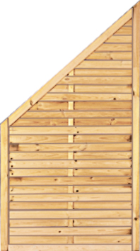 T&J Lamellenzaun-Ecke