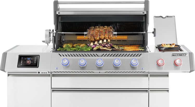 Napoleon Prestige PRO 665, Connected, Edelstahl, inkl. Drehspieß