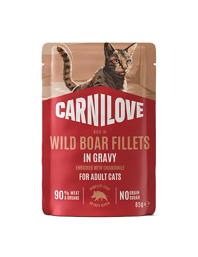 Carnilove Cat Sauce 24 x 85g-Beutel Katzennassfutter