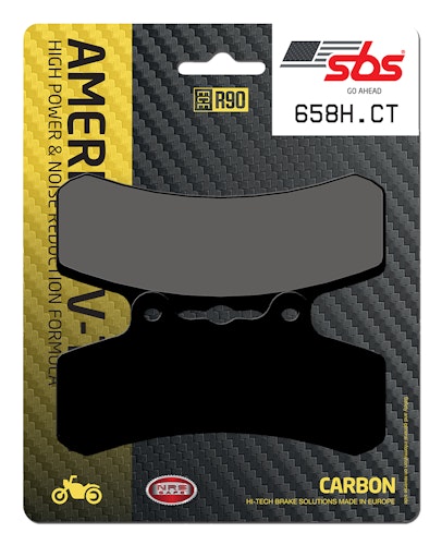 SBS Bremsbelag 658H.CT Street High Power Carbon