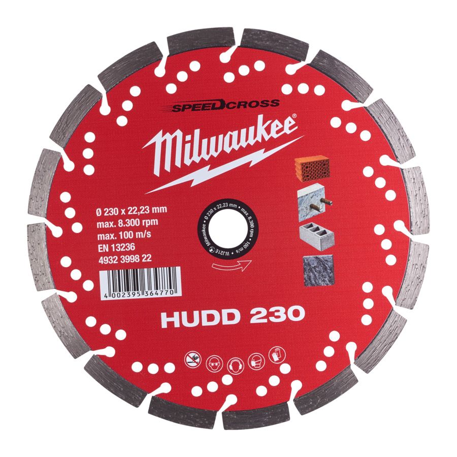 Milwaukee DIAMANT-TRENNSCH. SPEEDCROSS HUDD230 4932399822