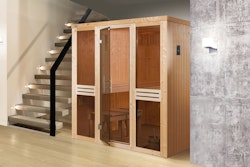 Weka Elementsauna Kaarina 2 mit Fronteinstieg - 68 mm Ohne Ofen