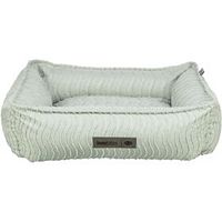 Marley Wave Bett, eckig, 60 × 50 cm, salbei