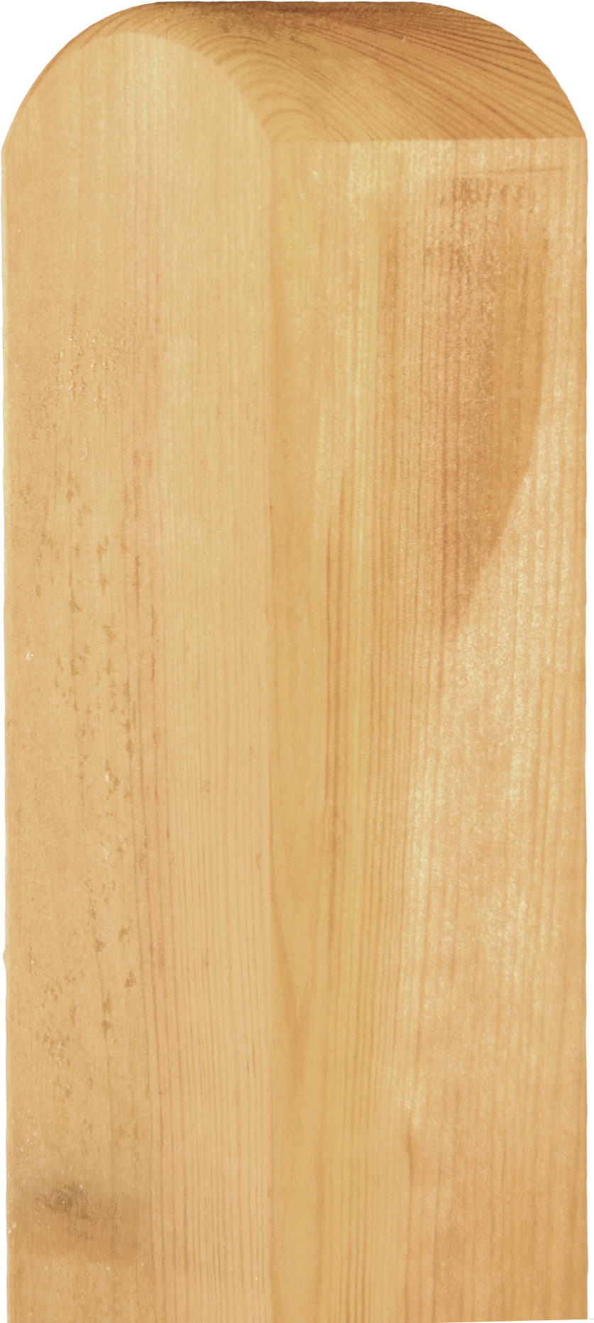 Pfosten Kopf gerundet, grün 7 x 7 x 190 cm,