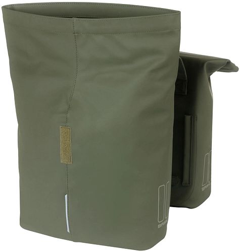 Basil City Double Pannier Bag Doppeltasche grün moss green MIK