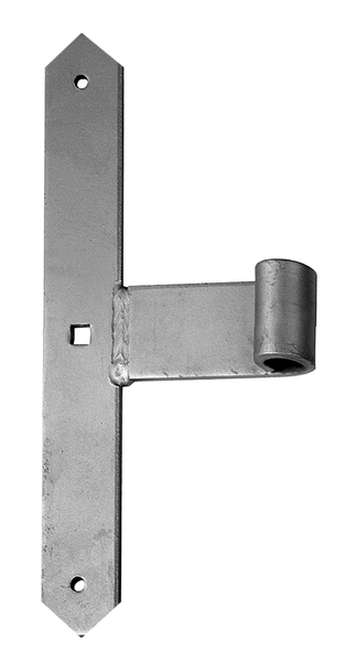 Alberts® Tor-Mittelband spitz 300x40 mm ⌀16 mm feuervz.