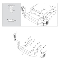 Husqvarna Zubehör für Aufsitzmäher LS BRUSH GUARD, 505568813